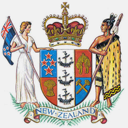 新西兰国徽介绍图片