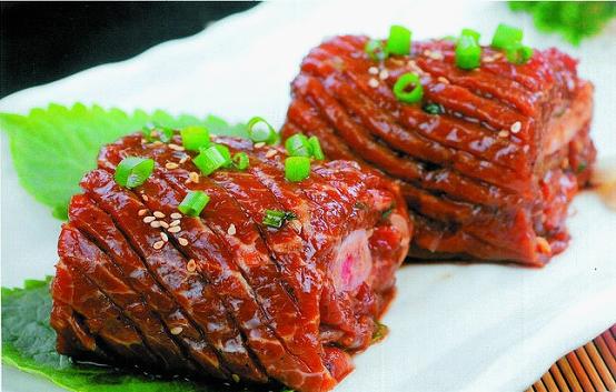 韩国烧烤 严格讲应算一种“煎肉”